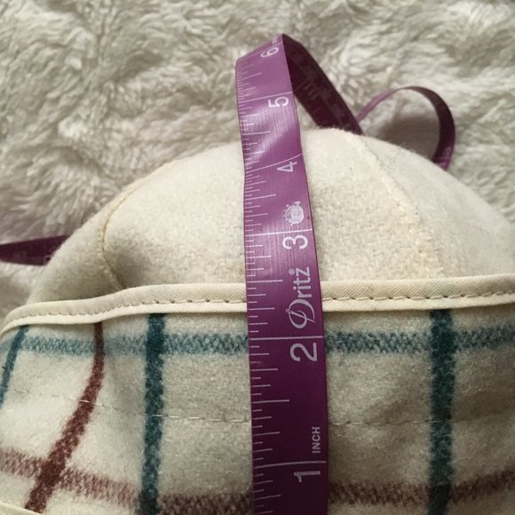 NWOT Stormy Kromer Plaid Wool Button Cap - Picture 13 of 15